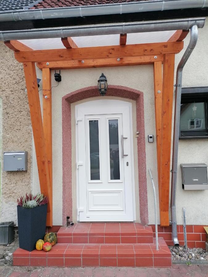 Ferienwohnung Altes Steinlager Oderberg Esterno foto